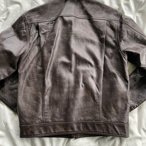 Filson leather jacket, medium - Picture 9 of 10